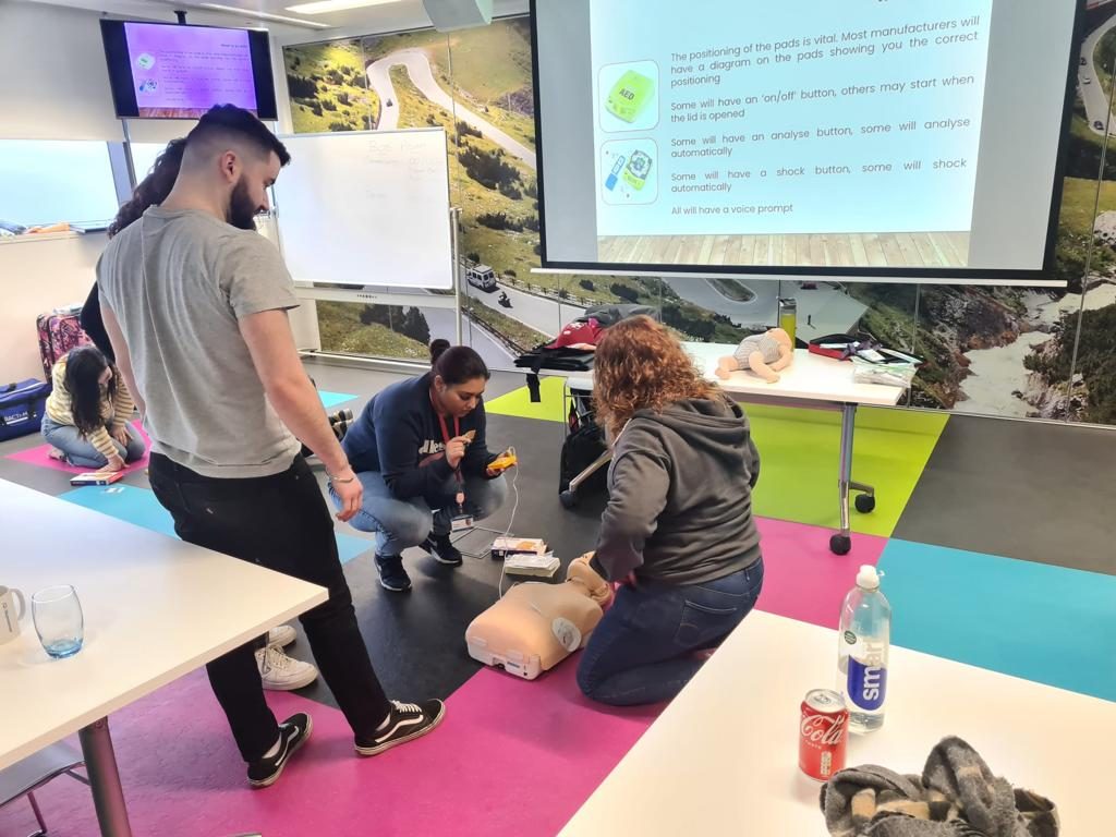 First Aid at Work training in Portsmouth